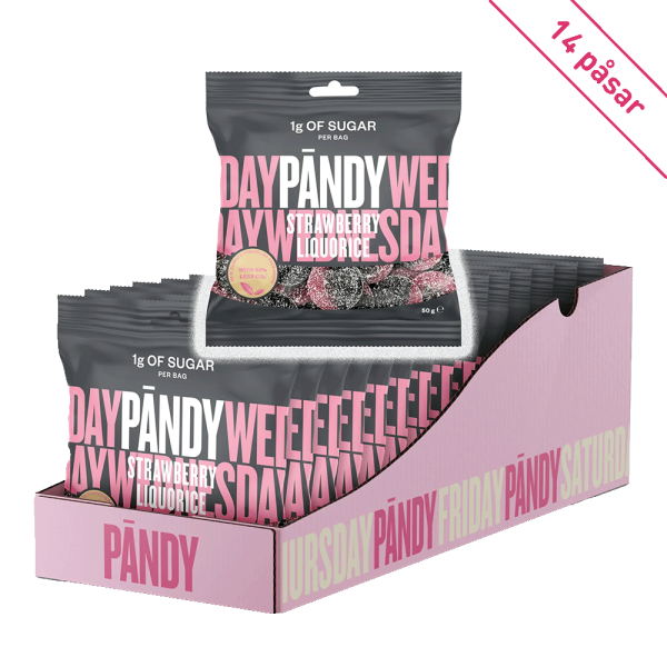 Pändy Strawberry Liquorice